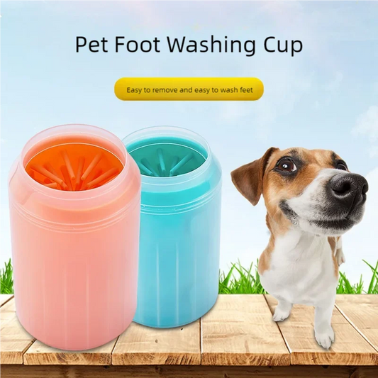 Portable Silicone Paw Cleaner Cup for Dogs