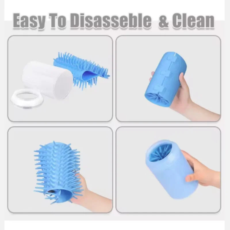 Portable Silicone Paw Cleaner Cup for Dogs