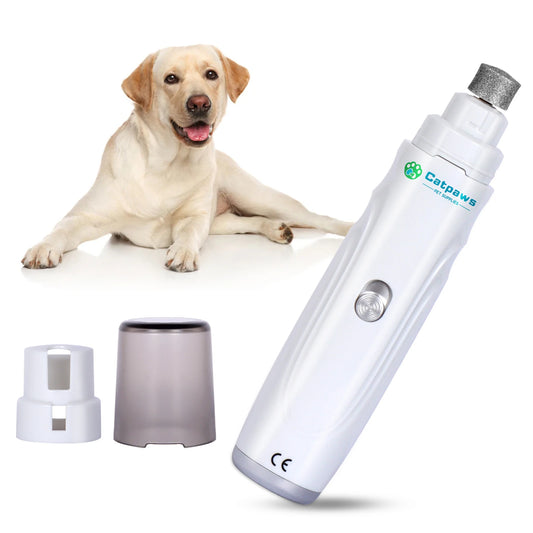 USB Rechargeable Pet Nail Grinder – Quiet & Painless