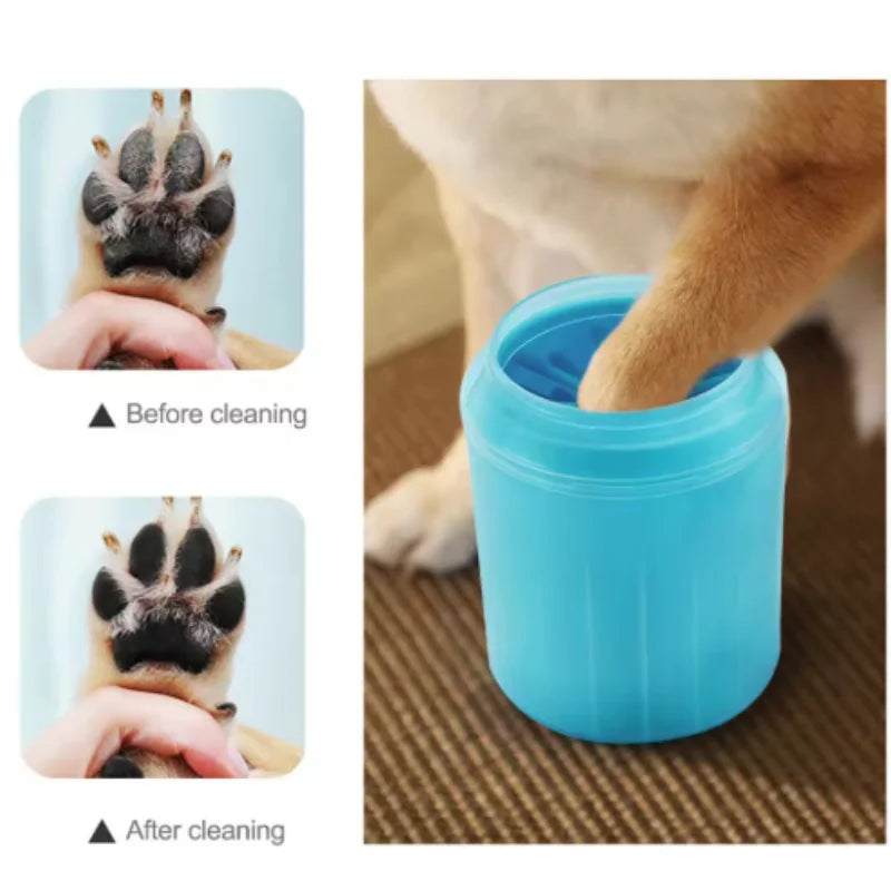 Portable Silicone Paw Cleaner Cup for Dogs