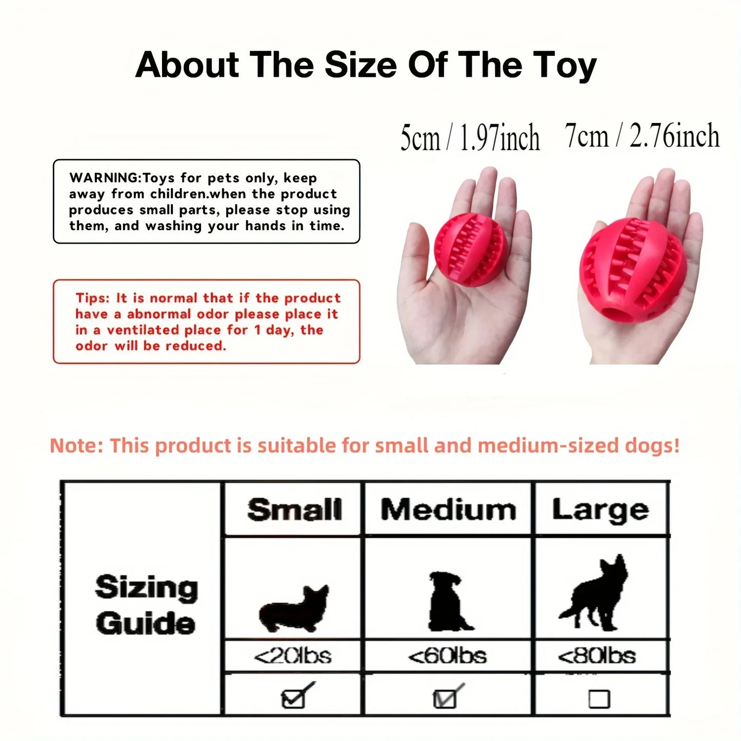 Interactive Treat Dispensing Ball for Dogs